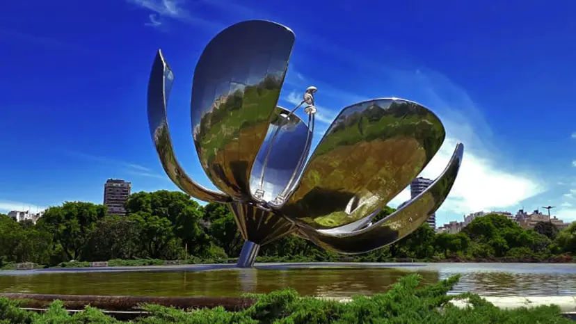 La Floralis Genérica: una escultura metálica única en Buenos Aires - Cómo funciona la Floralis Genérica flor metalica - Cómo funciona la Floralis Genérica