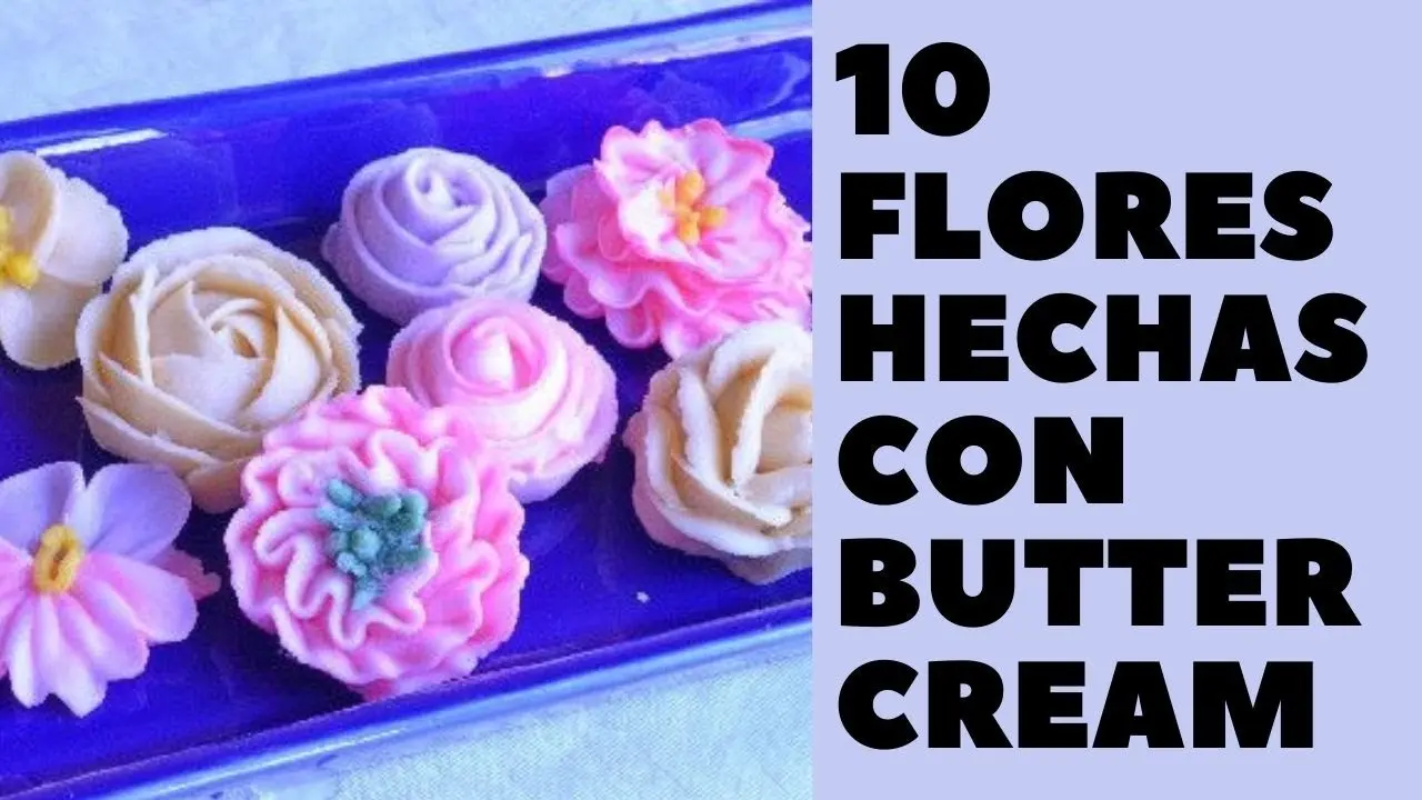 Cómo hacer flores con buttercream - Cómo guardar una torta de buttercream como hacer flores con buttercream - Cómo guardar una torta de buttercream