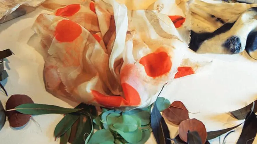 Qué es la impresión Botánica - Cómo preparar la tela para Ecoprint que impresion flores - Cómo preparar la tela para Ecoprint