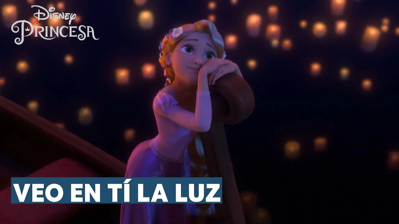 flor de fulgor - Cómo se llama la canción que canta Rapunzel en español