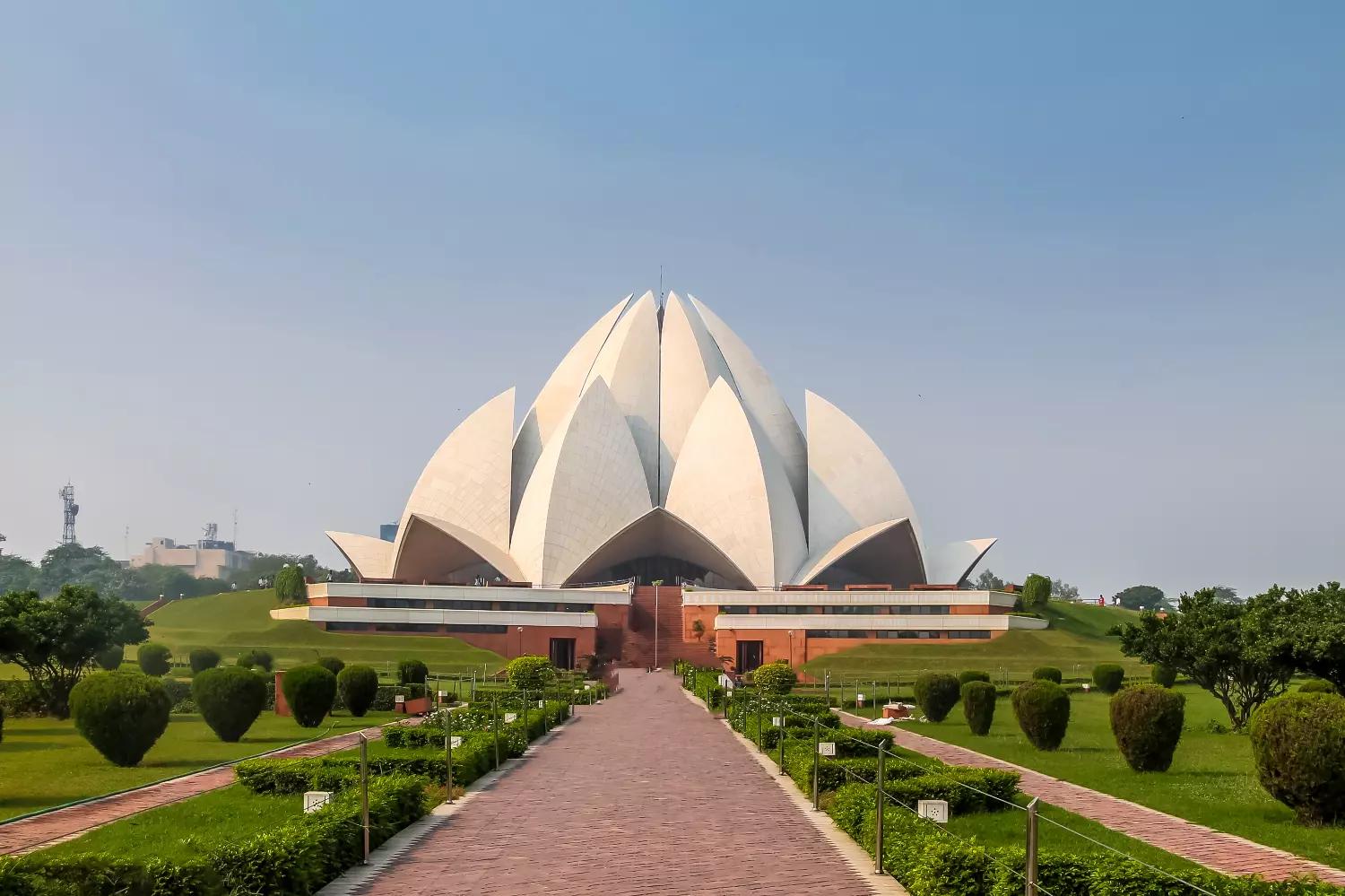 Flor de Loto Templo: Un Diseño Impresionante - Cuándo se construyó el Templo del Loto flor de loto templo - Cuándo se construyó el Templo del Loto