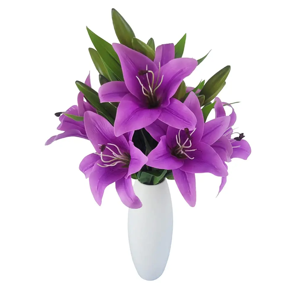 Flor de lirio artificial: belleza y durabilidad en un solo producto - Qué beneficios tiene el lirio flor de lirio artificial - Qué beneficios tiene el lirio