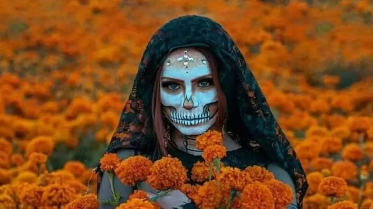 Imágenes de Calaveras con Flores: Celebrando el Día de los Muertos - Qué colores lleva las calaveras imagenes de calaberas con flores - Qué colores lleva las calaveras