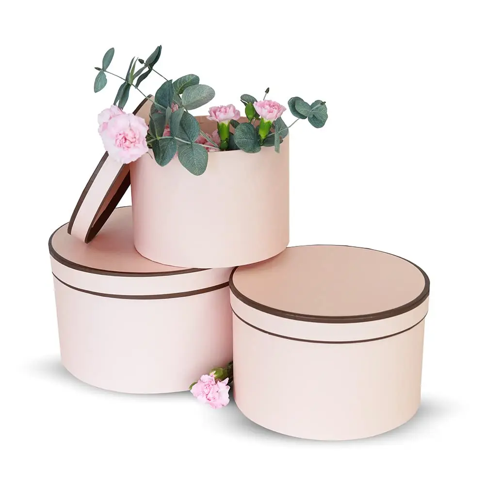 La belleza de las cajas redondas de flores - Qué es un box de flores caja redonda flores - Qué es un box de flores