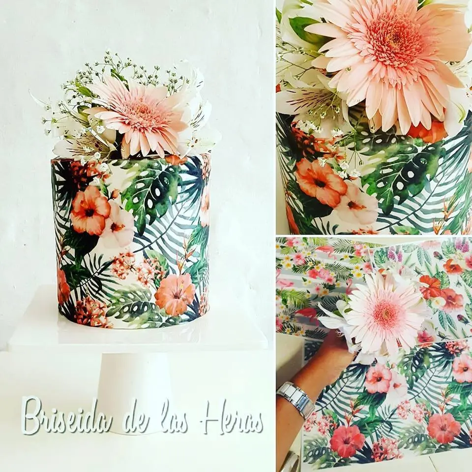 Láminas comestibles de flores: una forma creativa de decorar tus postres - Qué medida tiene una lámina comestible laminas comestibles de flores - Qué medida tiene una lámina comestible