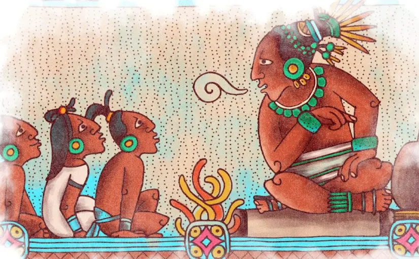 flor de loto mito - Qué mitos hay en la cultura maya