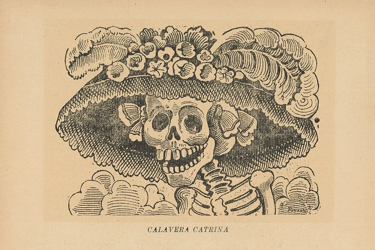 flores para disfraz de catrina - Qué significa que te disfraces de Catrina