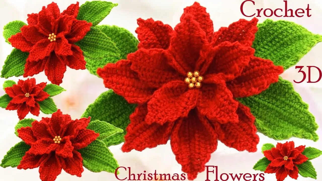flores navideñas a crochet - Qué significado tiene la flor de Nochebuena en la Navidad