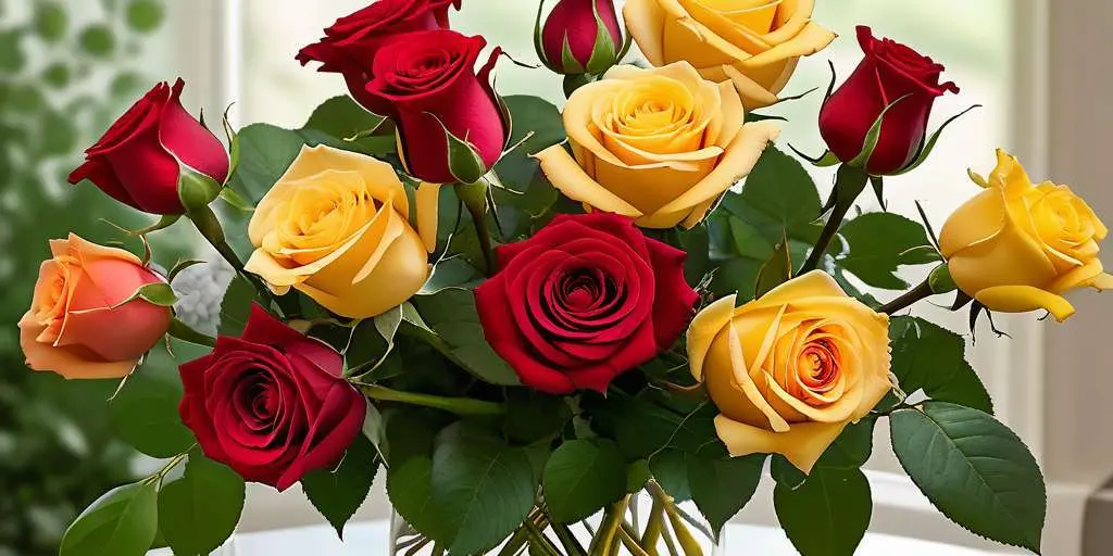 Flores Rojas Con Amarillo: Significado Y Especies Populares | TeleFlor