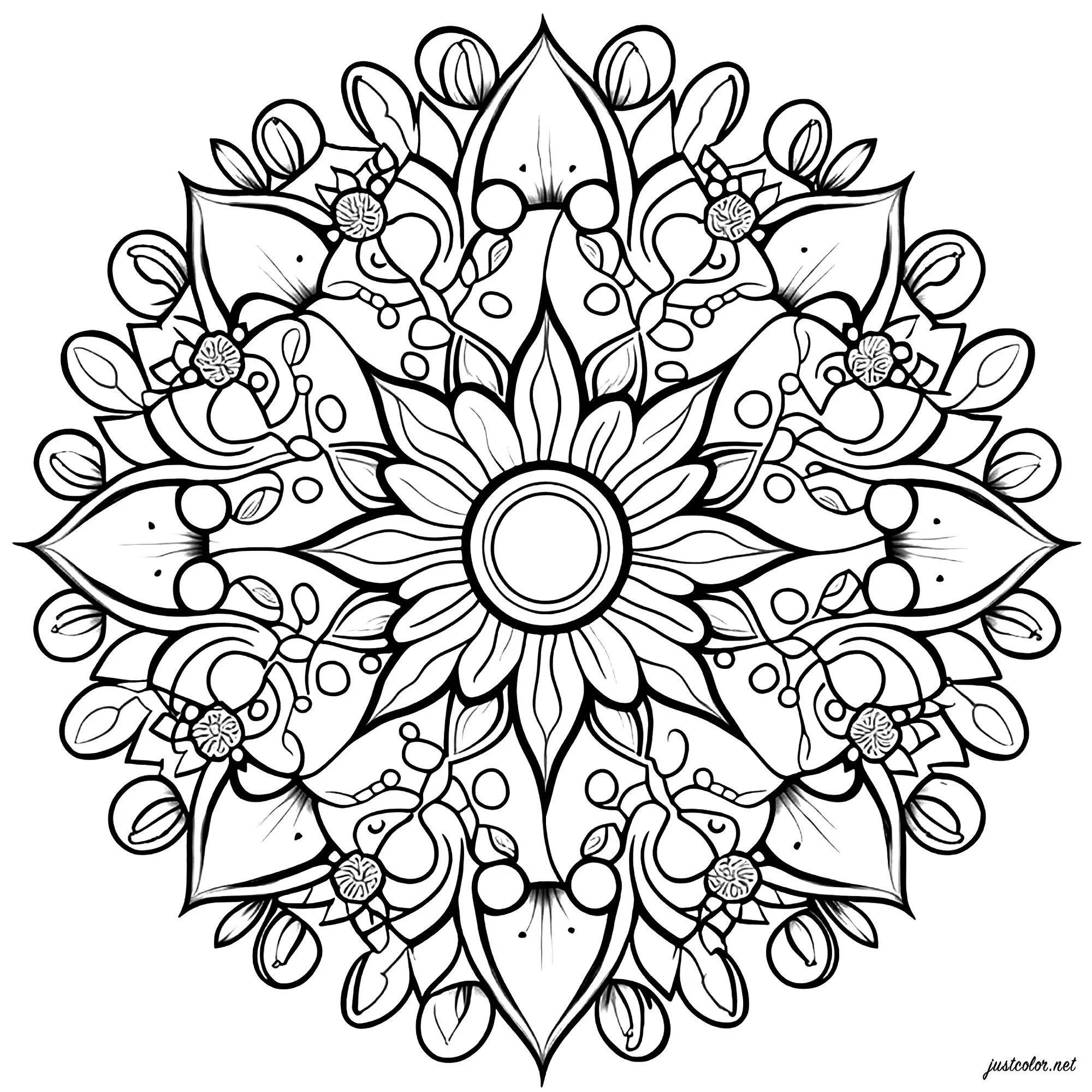 Mandalas de flores: equilibrio y armonía en círculos sagrados - Qué son las mandalas y su significado mandalas de flores - Qué son las mandalas y su significado