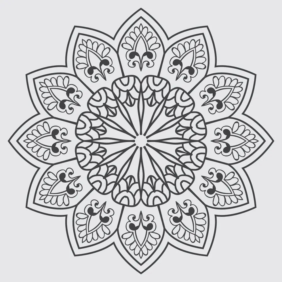Mandalas para colorear de flores fáciles: una forma divertida y beneficiosa de estimulación cognitiva en los niños - Qué son los mandalas para niños mandalas para colorear de flores faciles - Qué son los mandalas para niños